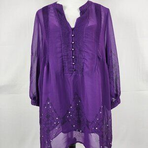 Purple Covington Women's Tunic